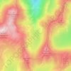 Lake Albina topographic map, elevation, terrain