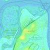 Pomona Street Park topographic map, elevation, terrain