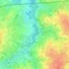 Den Dotter topographic map, elevation, terrain