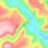 Toro Warkhu topographic map, elevation, terrain