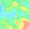 Cross River topographic map, elevation, terrain