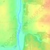 Бабарино topographic map, elevation, terrain