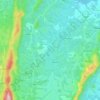 Môo topographic map, elevation, terrain
