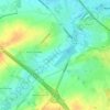 Grote Gete topographic map, elevation, terrain