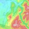 Granby topographic map, elevation, terrain