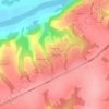 Арефино topographic map, elevation, terrain