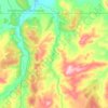 Rio Grande topographic map, elevation, terrain