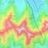 Castle Rock topographic map, elevation, terrain