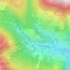 Rohrmoos topographic map, elevation, terrain