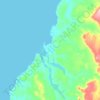 Eglinton Island topographic map, elevation, terrain