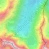 Morskie Oko topographic map, elevation, terrain