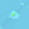 Himmafushi topographic map, elevation, terrain