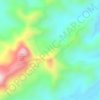 Serra do Bom Sucesso topographic map, elevation, terrain