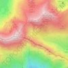 Laguna de los Caballeros topographic map, elevation, terrain