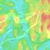 Twin Lake topographic map, elevation, terrain