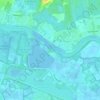 Kasteel De Bocht topographic map, elevation, terrain