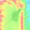Laguna de Brealito topographic map, elevation, terrain
