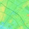 Anton-Saefkow-Park topographic map, elevation, terrain