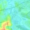Oxley Creek topographic map, elevation, terrain