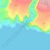 Ribeira Grande de Santiago (Cidade Velha) topographic map, elevation, terrain