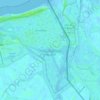 Natuurreservaat Het Zwin topographic map, elevation, terrain