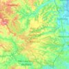 Área de Proteção Ambiental Aldeia - Beberibe topographic map, elevation, terrain