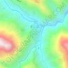 Tacopaya topographic map, elevation, terrain