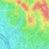 Praça João Francisco Lisboa topographic map, elevation, terrain