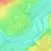 Дубцы topographic map, elevation, terrain