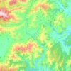 Okuku River topographic map, elevation, terrain