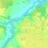Чёрная Речка topographic map, elevation, terrain
