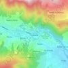 Travnik topographic map, elevation, terrain