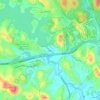Rio Duas Unas topographic map, elevation, terrain