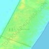 Costa Esmeralda topographic map, elevation, terrain