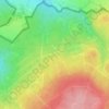 Vesder topographic map, elevation, terrain