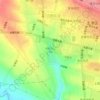 龙泉谷公园 topographic map, elevation, terrain