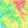 Jardim do Paço topographic map, elevation, terrain