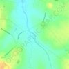 Arroyo Las Garzas topographic map, elevation, terrain