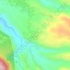 Keberan topographic map, elevation, terrain