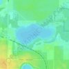 Lake Bonnett topographic map, elevation, terrain