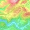 Zarit topographic map, elevation, terrain