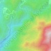 坪溪 topographic map, elevation, terrain