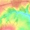 Ошняк topographic map, elevation, terrain