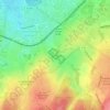 Luchse topographic map, elevation, terrain