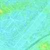 Meadows 9 topographic map, elevation, terrain