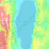 Bear Lake topographic map, elevation, terrain