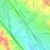 Fountain topographic map, elevation, terrain