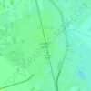 Coronel Vidal topographic map, elevation, terrain