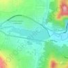 Lake Estes topographic map, elevation, terrain