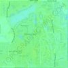 Plantation topographic map, elevation, terrain